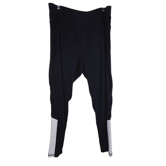 Livi Active Black White Athletic Hiking Workout Walking Women's Leggings 22/24 - Picture 1 of 5